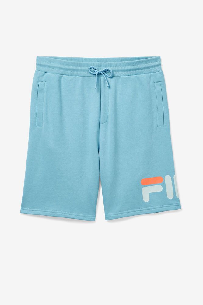 Fila Shorts Mens Blue Zeshawn - Ireland 95423-YNOW